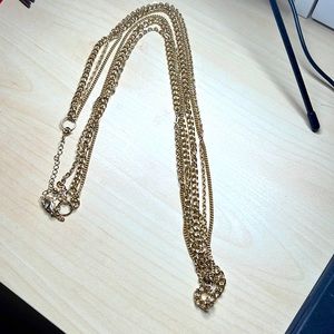 Multi layered gold chains from premier